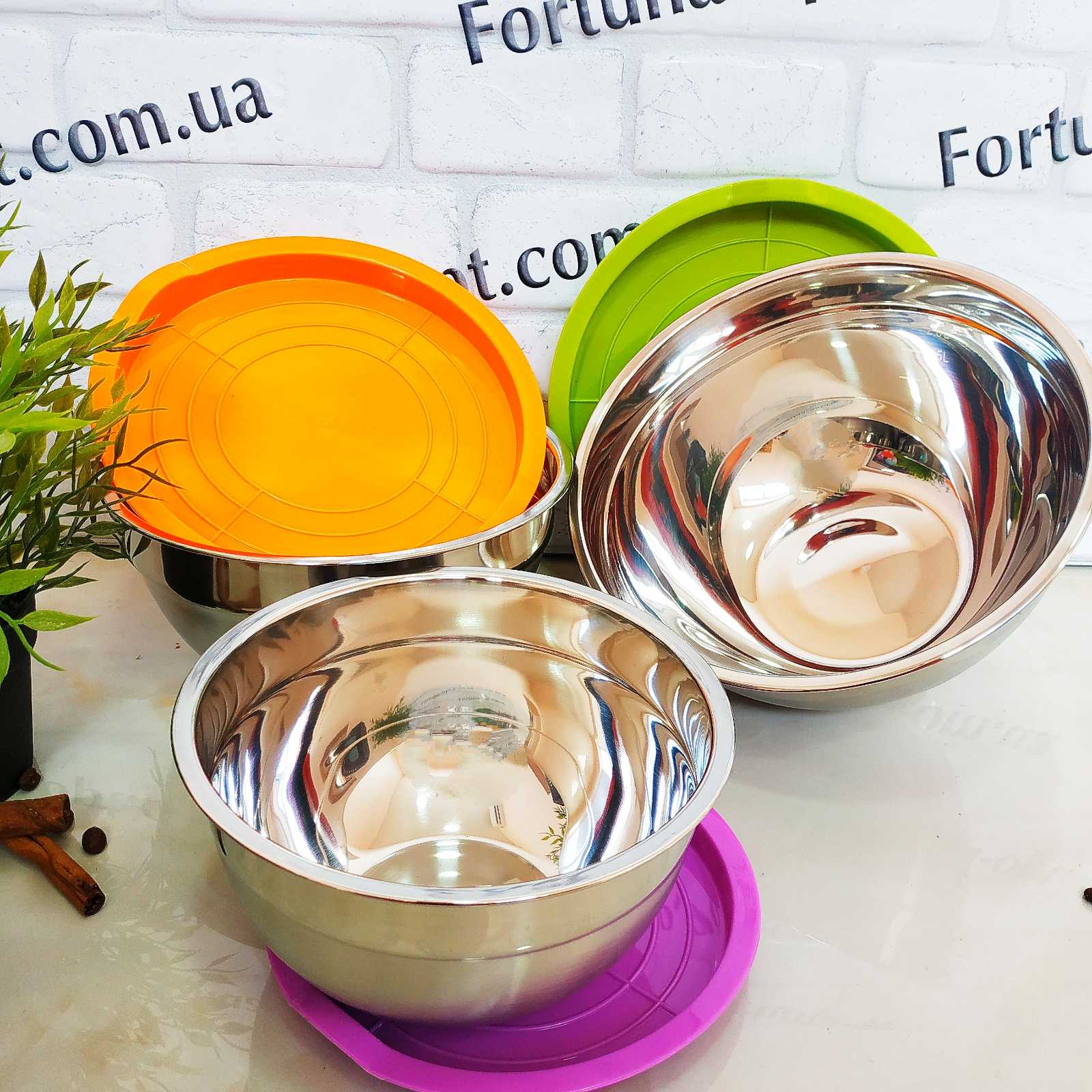 Набор мисок и из нержавейки с крышками Edenberg EB - 3636 - 5 шт ✅ базовая цена $19.37 ✔ Опт ✔ Скидки ✔ Заходите! - Интернет-магазин ✅Фортуна-опт ✅