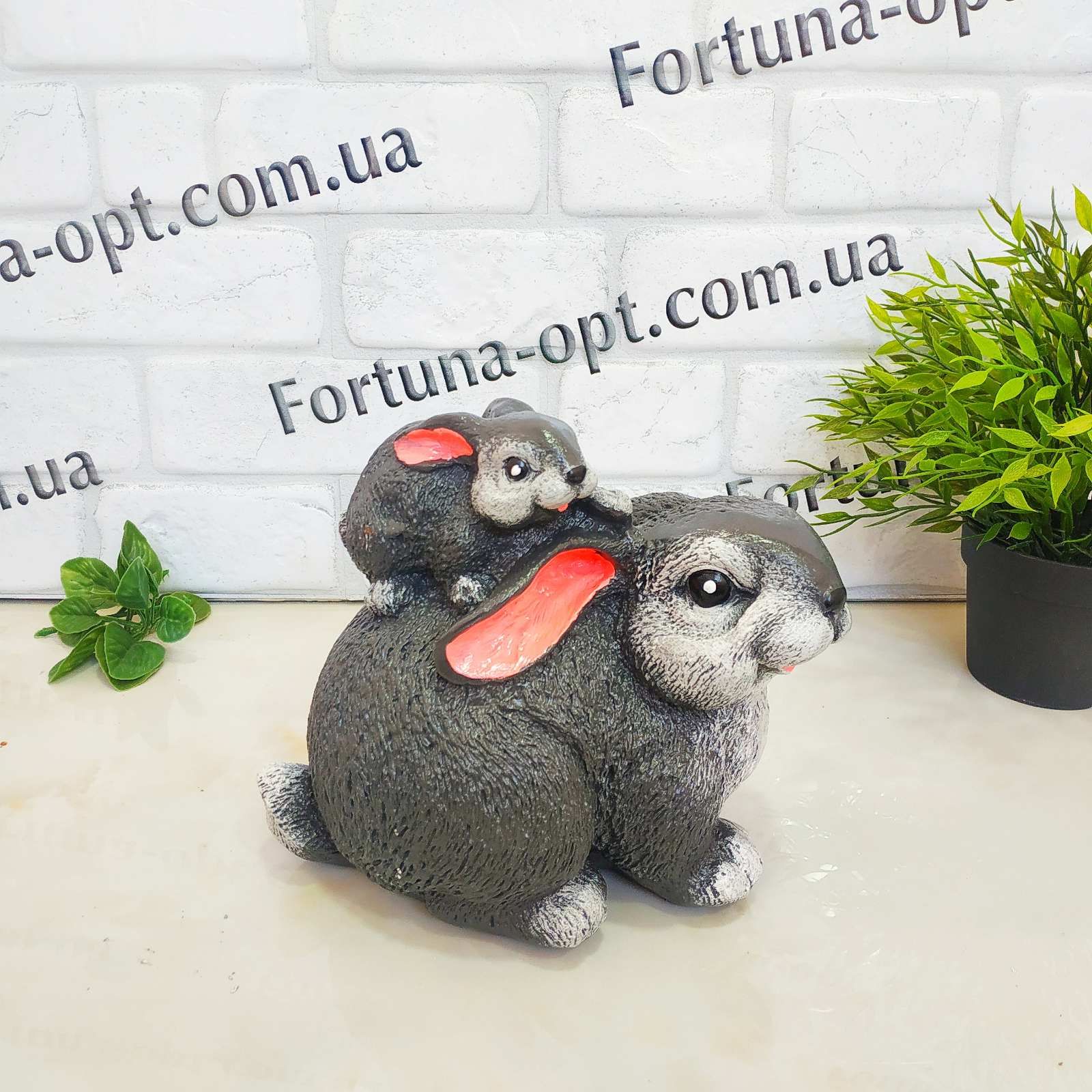  Зайчиха мама средняя гипс 1309 ✅ базовая цена 150.96 грн. ✔ Опт ✔ Скидки ✔ Заходите! - Интернет-магазин ✅ Фортуна-опт ✅