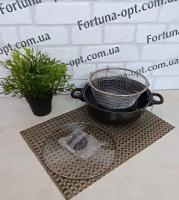 Фритюрница 24см с крышкой 24 FP ✅ базовая цена $7.06 ✔ Опт ✔ Акции ✔ Заходите! - Интернет-магазин Fortuna-opt.com.ua.