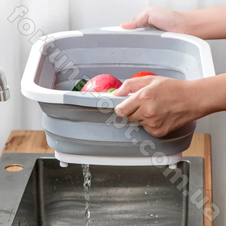 Складная разделочная доска силиконовая - 7109 ✅ базовая цена $3.28 ✔ Опт ✔ Скидки ✔ Заходите! - Интернет-магазин ✅ Фортуна-опт ✅