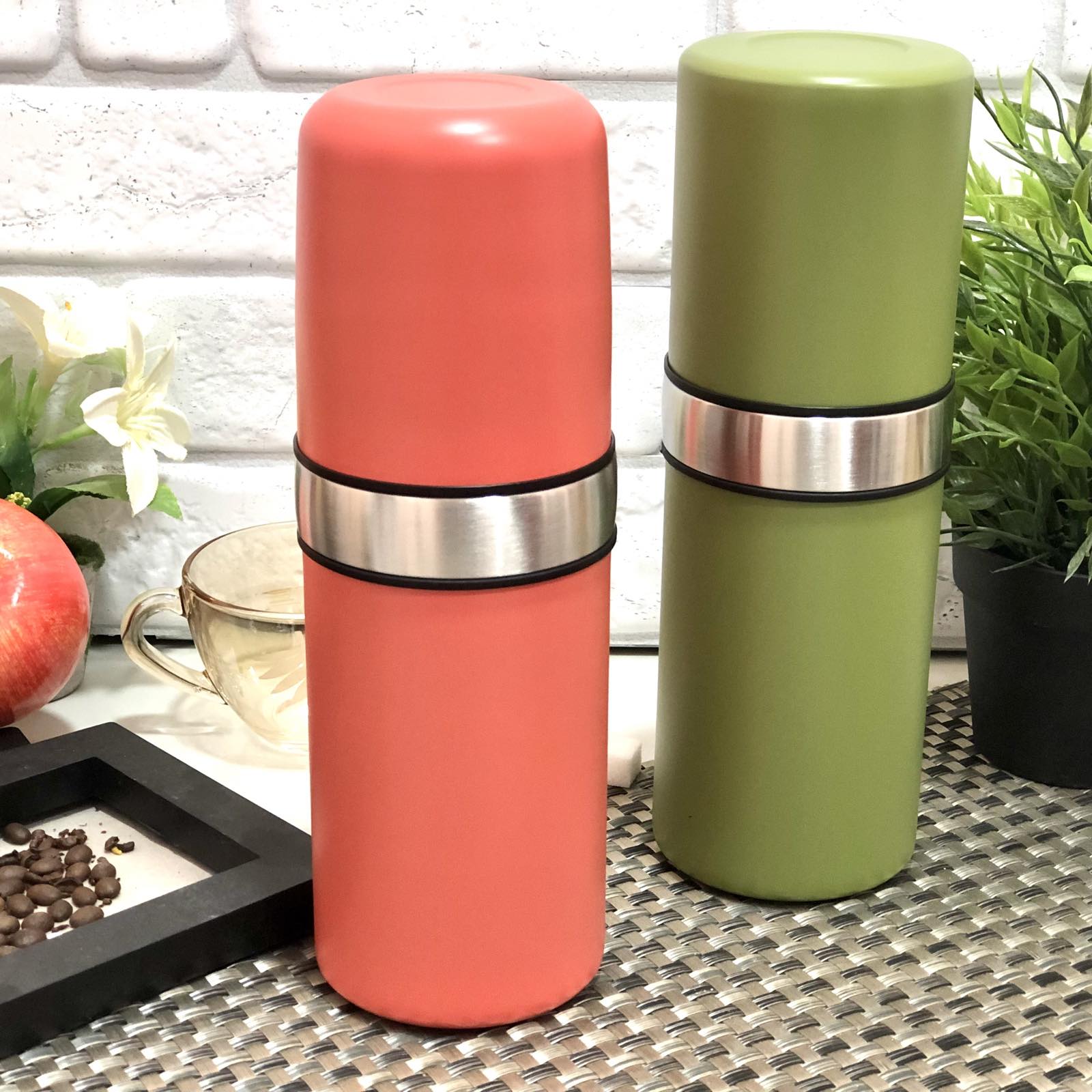 Термос нержавеющий с цветным копусом 0,75л  (А-Плюс) 1801 ➜ фото ➜ розн цена $7.40 - Интернет-магазин ✅ Fortuna-opt.com.ua. ✅