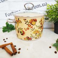 Кастрюля эмалированная 3,0 л 83112 Версаль ➜ Оптом и в розницу ✅ актуальная цена -Интернет магазин ✅ Фортуна ✅