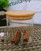 Банка стекло крышка бамбук 550 мл 10х10 см 00977 ✅ базовая цена 127.69 грн. ✔ Опт ✔ Акции ✔ Заходите! - Интернет-магазин Fortuna-opt.com.ua.