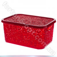 Корзина с крышкой пластиковая Ажур 22 л - 0746 ✅ базовая цена 105.73 грн. ✔ Опт ✔ Акции ✔ Заходите! - Интернет-магазин Fortuna-opt.com.ua.