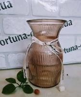 Ваза стекло "Fade" 19 см 1678 ✅ базовая цена 131.72 грн. ✔ Опт ✔ Акции ✔ Заходите! - Интернет-магазин Fortuna-opt.com.ua.