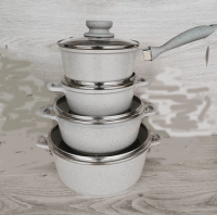 Набор посуды с мраморным покрытием Edenberg EB- 9182 ✅ базовая цена $52 ✔ Опт ✔ Акции ✔ Заходите! - Интернет-магазин Fortuna-opt.com.ua.