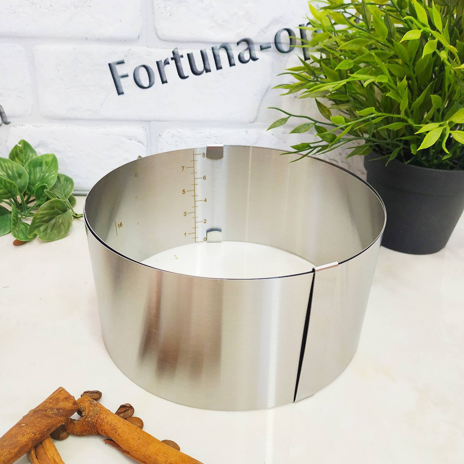 Форма для торта круг раздвижная 9 см Stenson - 21321 ✅ базовая цена $4.80 ✔ Опт ✔ Скидки ✔ Заходите! - Интернет-магазин ✅ Фортуна-опт ✅