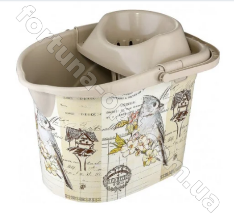 Ведро для швабры с отжимом Элиф - 15536 ✅базовая цена 79.45 грн. ✔ Опт ✔ Скидки ✔ Заходите! - Интернет-магазин ✅ Фортуна-опт ✅