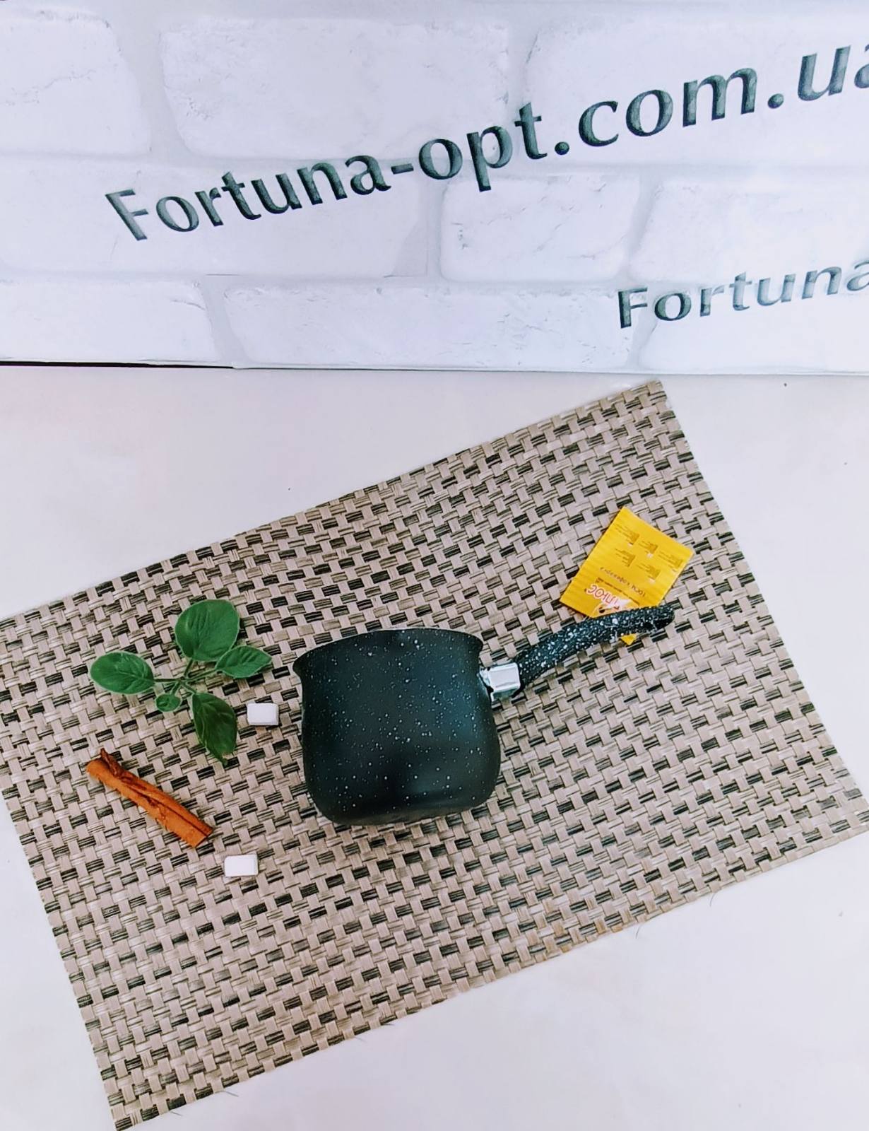 Турка мраморная 10*8,5см A-Plus - 0261 ✅ базовая цена $3.79 ✔ Опт ✔ Скидки ✔ Заходите! - Интернет-магазин ✅ Фортуна-опт ✅