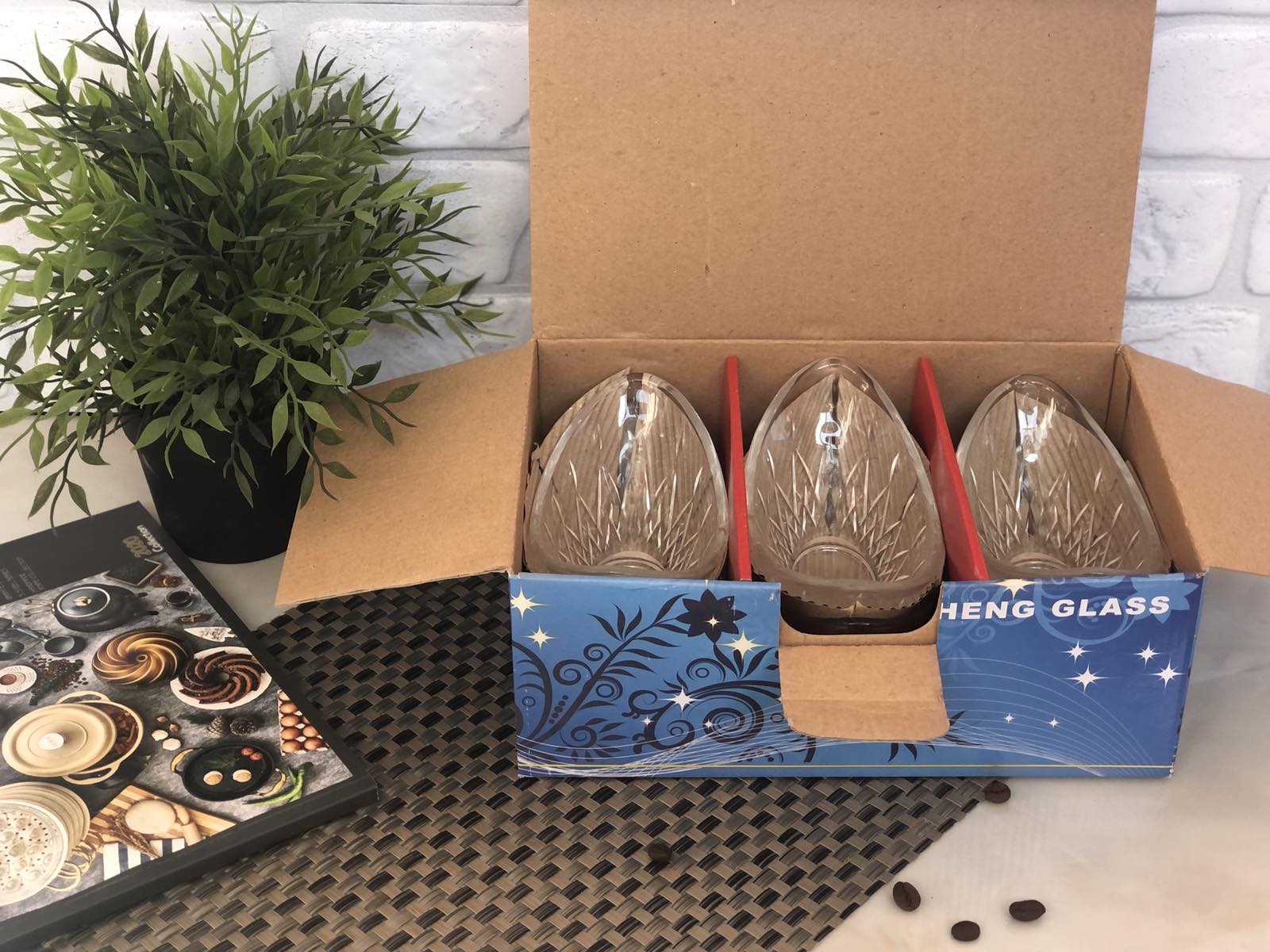 Набор стеклянных салатников 6 шт- 1315 ✅ базовая цена 180.62 грн. ✔ Опт ✔ Скидки ✔ Заходите! - Интернет-магазин ✅ Фортуна-опт ✅