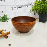 Миска Киссе из красной глины 0,6 л гладкая - 7774 ➜ Оптом и в розницу ✅ актуальная цена - Интернет магазин ✅ Фортуна ✅