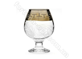 Бокал для коньяка 400 мл Греческий узор GE 01-188 6 шт ➜ Оптом и в розницу ✅ актуальная цена -Интернет магазин ✅  Фортуна ✅
