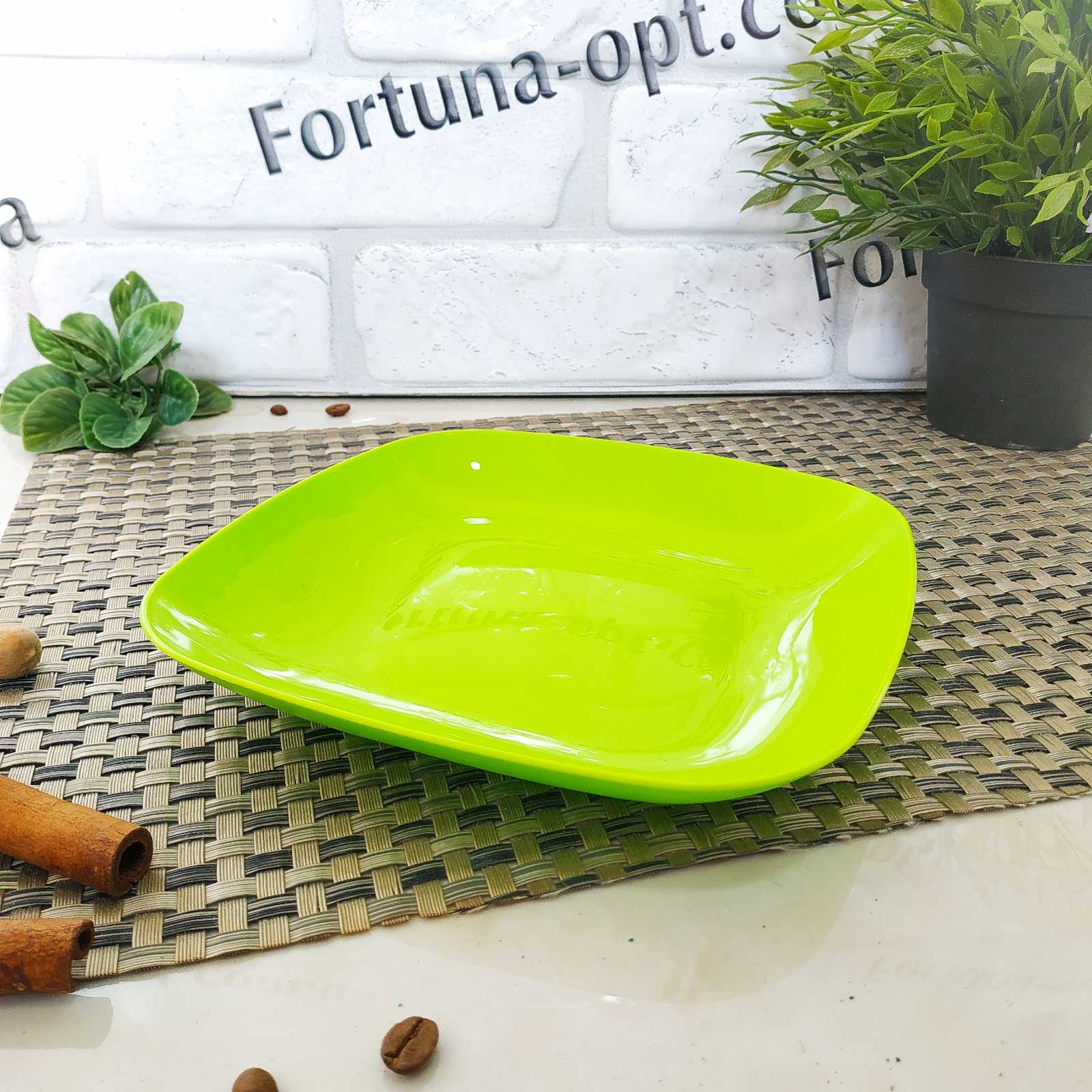 Тарелка пластиковая цветная Алеана 190 х 190 мм - 0315 ✅ базовая цена 26.63 грн. ✔ Опт ✔ Скидки ✔ Заходите! - Интернет-магазин ✅ Фортуна-опт ✅