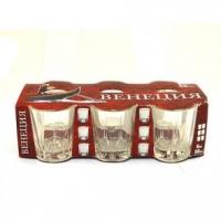 Рюмки "Венеция" 6шт/наб  50мл 8300 ➜ Оптом и в розницу ✅ актуальная цена -Интернет магазин ✅ Фортуна ✅ 