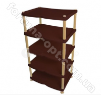 Обувная полка на 5 ярусов Бежево-коричневая  0732 ✅ базовая цена 303.70 грн. ✔ Опт ✔ Акции ✔ Заходите! - Интернет-магазин Fortuna-opt.com.ua.