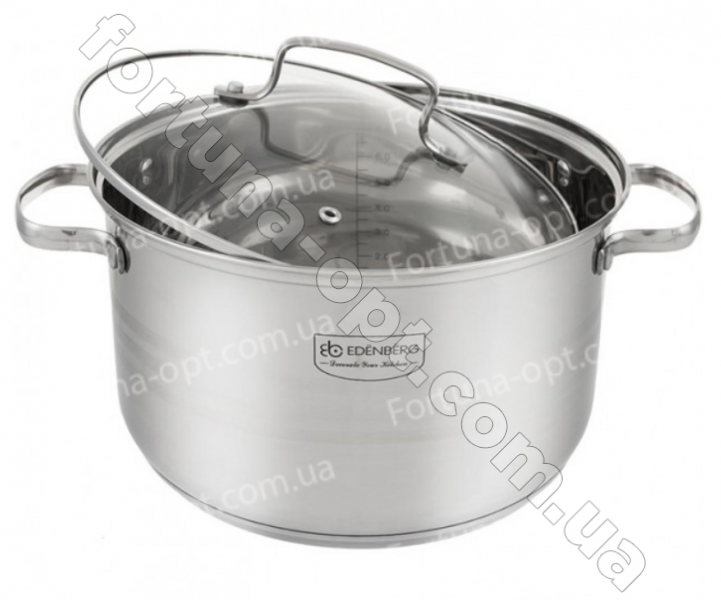 Набор посуды сталь Edenberg EB - 4072 - 5-слойное дно➜ Опт и розница ✅ актуальная цена -Интернет магазин ✅ Фортуна ✅