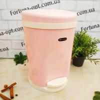 Ведро мусорное пластик с педалью и крышкой микролифт 8.5 л  Stenson - 236809 (85419) ✅ базовая цена $11.17 ✔ Опт ✔ Акции ✔ Заходите! - Интернет-магазин Fortuna-opt.com.ua.