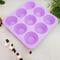 Форма силиконовая для выпечки кексов A-Plus - 1967 9 ячеек ➜ Оптом и в розницу ✅ актуальная цена -Интернет магазин ✅Фортуна ✅