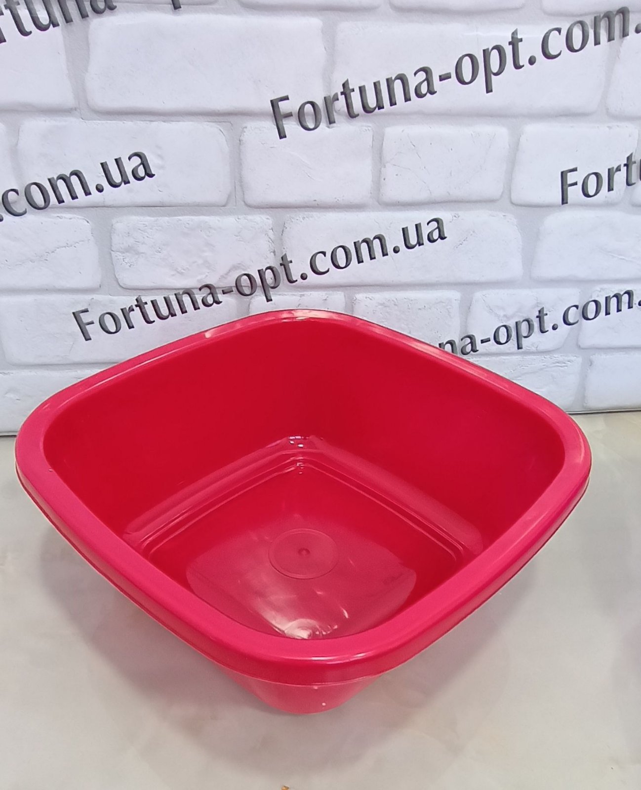 Таз  8,5л квадратный 0851 Юн ✅ базовая цена 70.76 грн. ✔ Опт ✔ Скидки ✔ Заходите! - Интернет-магазин ✅ Фортуна-опт ✅