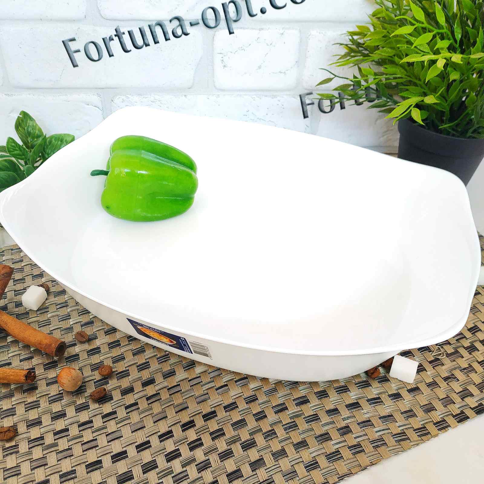 Форма для запекания Люминарк прямоугольная 38*27 см SMART CUISINE CARINE 8330 ✅ базовая цена 408.48 грн. ✔ Опт ✔ Скидки ✔ Заходите! - Интернет-магазин ✅ Фортуна-опт ✅