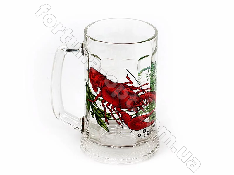 Бокал для пива Ладья Рак 500 мл 1144 ➜ Оптом и в розницу ✅ актуальная цена -Интернет магазин ✅ Фортуна ✅