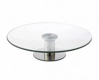 Тортовница крутящаяся на ножке 25 см - 6843 ✅ базовая цена 281.06 грн. ✔ Опт ✔ Акции ✔ Заходите! - Интернет-магазин Fortuna-opt.com.ua.