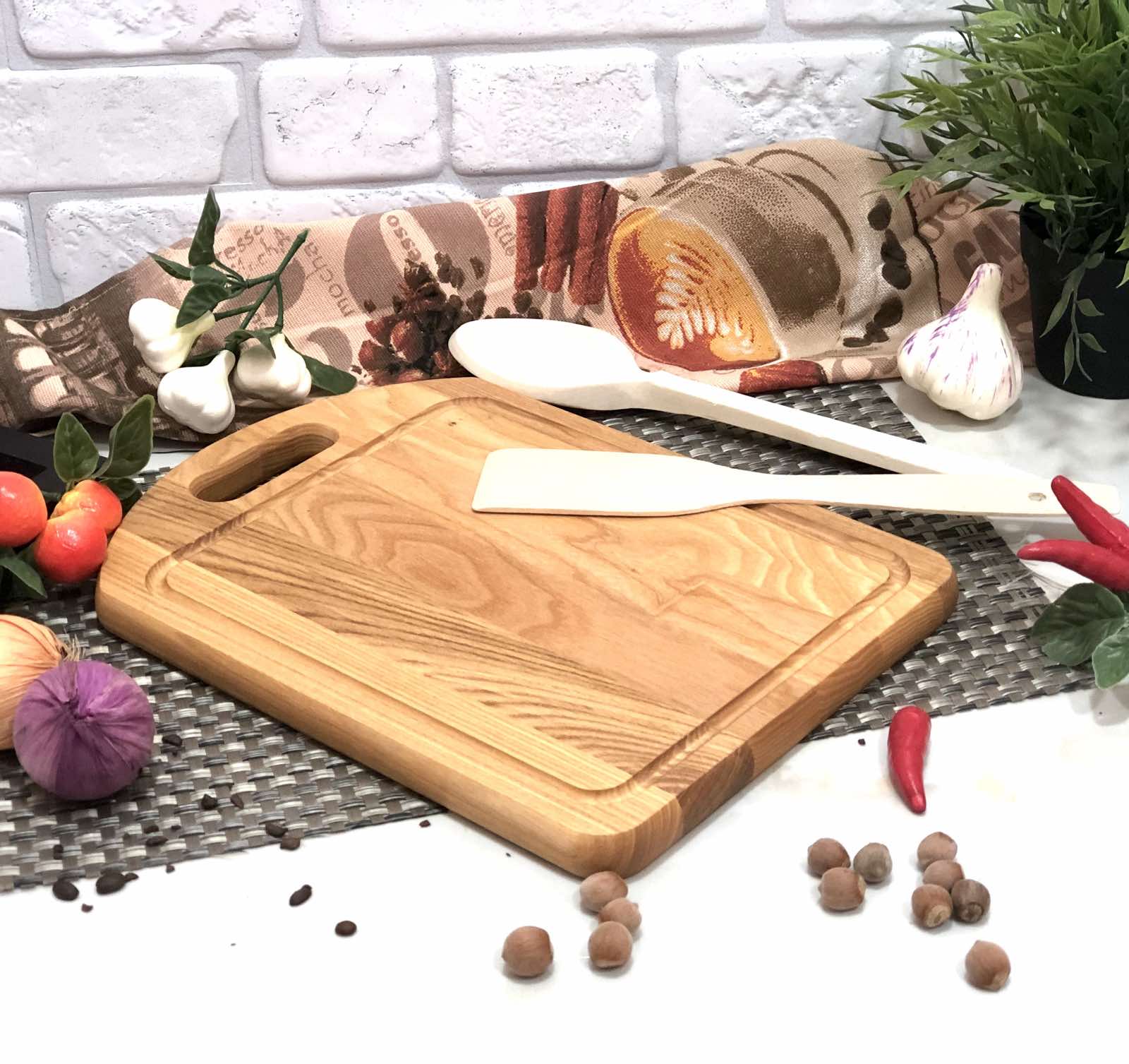 Доска разделочная Ясень домик с вырезом 25*35см 2535дсв ✅ базовая цена 190.56 грн. ✔ Опт ✔ Скидки ✔ Заходите! - Интернет-магазин ✅ Фортуна-опт ✅