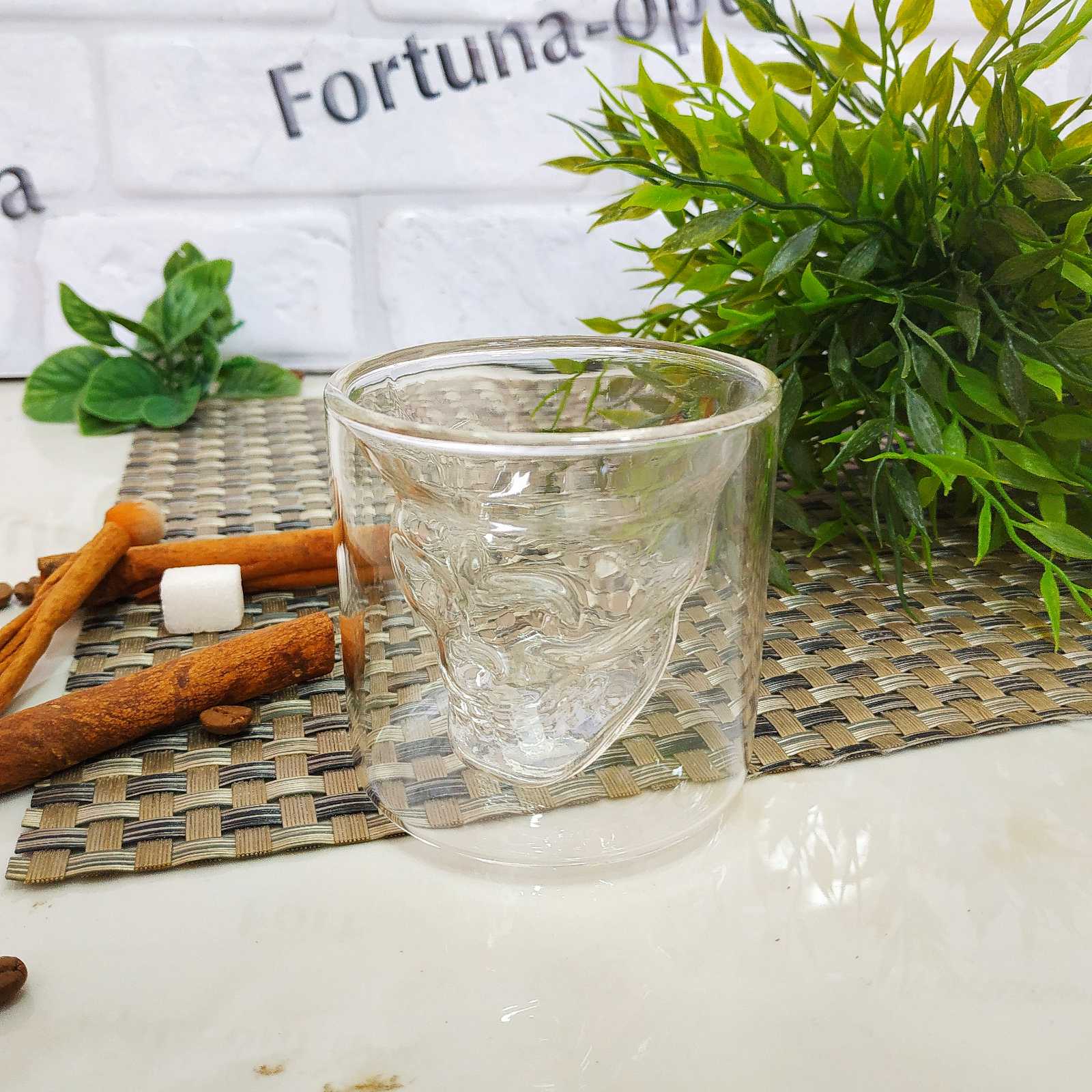 Набор стопок с двойными стенками Череп 2 шт Pasabahce 6735  80 мл ✅ базовая цена 182.49 грн. ✔ Опт ✔ Скидки ✔ Заходите! - Интернет-магазин ✅ Фортуна-опт ✅