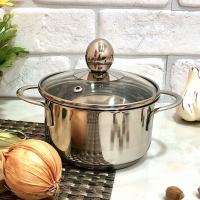 Кастрюля маленькая нержавейка 0,7л А-Плюс -2180 ✅ базовая цена $6.10 ✔ Опт ✔ Акции ✔ Заходите! - Интернет-магазин Fortuna-opt.com.ua.