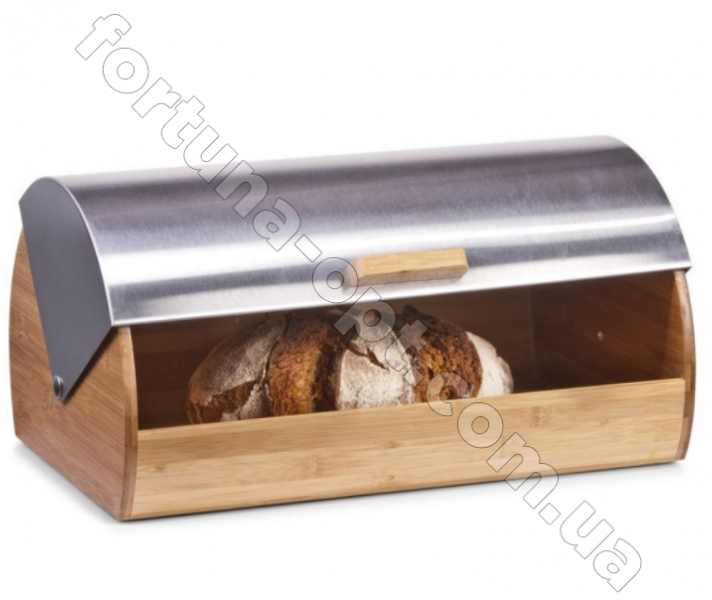 Хлебница деревянная с нержавеющей откидной крышкой Edenberg EB-083 ✅ базовая цена $36.42 ✔ Опт ✔ Скидки ✔ Заходите! - Интернет-магазин ✅ Фортуна-опт ✅ 