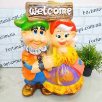 Гном пара Велком керамический 1803 ➜ Оптом и в розницу ✅ актуальная цена -Интернет магазин ✅ Фортуна ✅