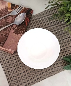 Салатник керамический №7 белый - 30060-00 ✅ базовая цена 36.10 грн. ✔ Опт ✔ Скидки ✔ Заходите! - Интернет-магазин ✅ Фортуна-опт ✅