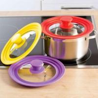 Крышка с силиконовым ободком Frico FRU - 1010B - 20/22/24 см ✅ базовая цена $5.58 ✔ Опт ✔ Акции ✔ Заходите! - Интернет-магазин Fortuna-opt.com.ua.