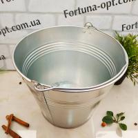 Ведро оцинкованное 12 л 0113 ✅ базовая цена 122 грн. ✔ Опт ✔ Акции ✔ Заходите! - Интернет-магазин Fortuna-opt.com.ua.