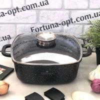 Сотейник квадратный с крышкой Edenberg EB - 8113 - 4,4л ✅ базовая цена $20.60 ✔ Опт ✔ Акции ✔ Заходите! - Интернет-магазин Fortuna-opt.com.ua.