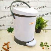 Ведро мусорное пластик с педалью и крышкой микролифт 8.5 л Stenson - 236813 ✅ базовая цена $10.12 ✔ Опт ✔ Акции ✔ Заходите! - Интернет-магазин Fortuna-opt.com.ua.