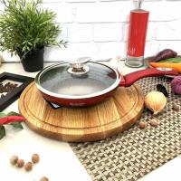 Сковорода с крышкой Edenberg EB  с мраморным покрытием 20 см - 3336  ✅ базовая цена $11.63 ✔ Опт ✔ Акции ✔ Заходите! - Интернет-магазин Fortuna-opt.com.ua.