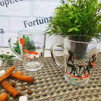 Чашка стекло 300 мл Капучино "Кофе тайм" 8141-1334 ✅ базовая цена 52.42 грн. ✔ Опт ✔ Акции ✔ Заходите! - Интернет-магазин Fortuna-opt.com.ua.