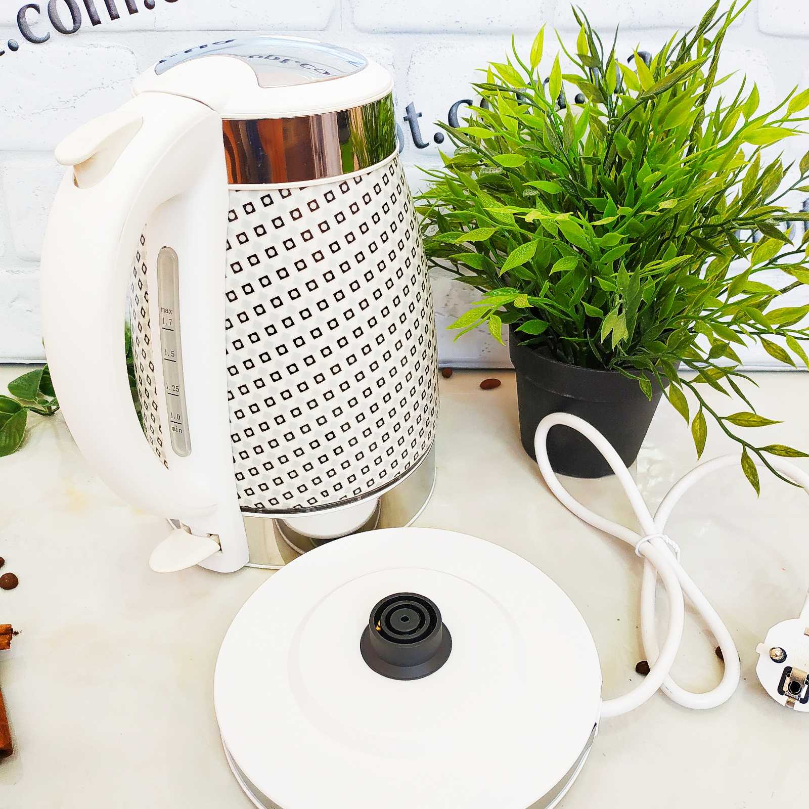 Электрочайник керамический A-Plus - 2147 - 2 л ✅ базовая цена $22.95 ✔ Опт ✔ Скидки ✔ Заходите! - Интернет-магазин ✅ Фортуна-опт ✅