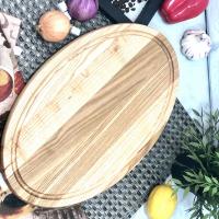 Доска разделочная Ясень овальная 25*40см 2540яо ✅ базовая цена $5.26 ✔ Опт ✔ Акции ✔ Заходите! - Интернет-магазин Fortuna-opt.com.ua.