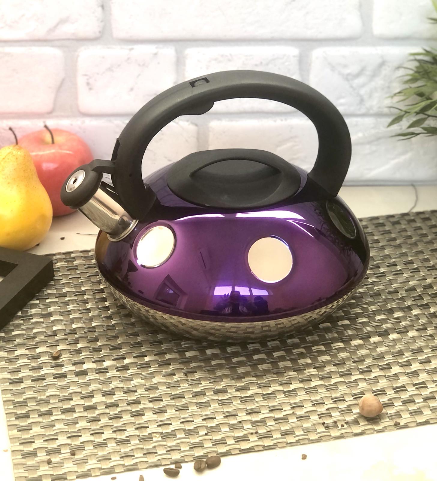 Чайник из нержавеющей стали 2,6 л A-Plus - 1374 ✅ базовая цена $11.32 ✔ Опт ✔ Скидки ✔ Заходите! - Интернет-магазин ✅ Фортуна-опт ✅