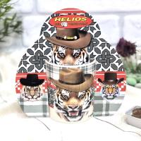 Чашка подарочная с тигром 340 мл -  2704 ✅ базовая цена 77.79 грн. ✔ Опт ✔ Акции ✔ Заходите! - Интернет-магазин Fortuna-opt.com.ua.