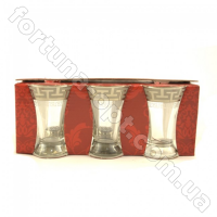 Набор стопок 55 мл 6 шт. с рисунком Греческий узор 03-2194 ➜ Оптом и в розницу ✅ актуальная цена -Интернет магазин ✅  Фортуна ✅