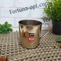 Кружка из нержавеющей стали 10 см A-Plus - 0275 ✅ базовая цена $1.15 ✔ Опт ✔ Акции ✔ Заходите! - Интернет-магазин Fortuna-opt.com.ua.