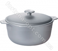 Казан алюминиевый 10л с крышкой Талко D 1010➜ Оптом и в розницу ✅ актуальная цена -Интернет магазин ✅ Фортуна ✅