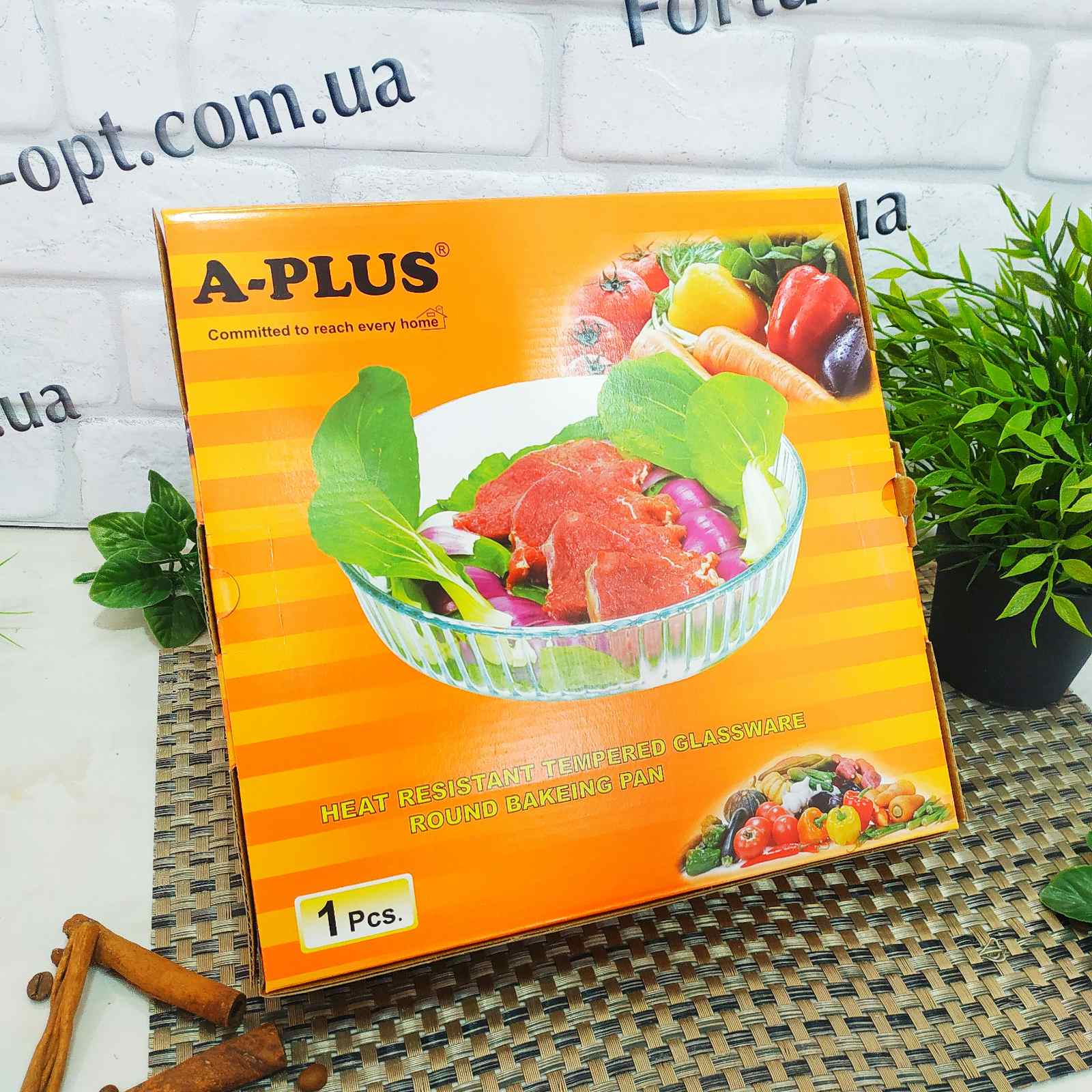 Форма для выпечки круглая A-Plus - 4004 ✅ базовая цена $5.94 ✔ Опт ✔ Скидки ✔ Заходите! - Интернет-магазин ✅ Фортуна-опт ✅