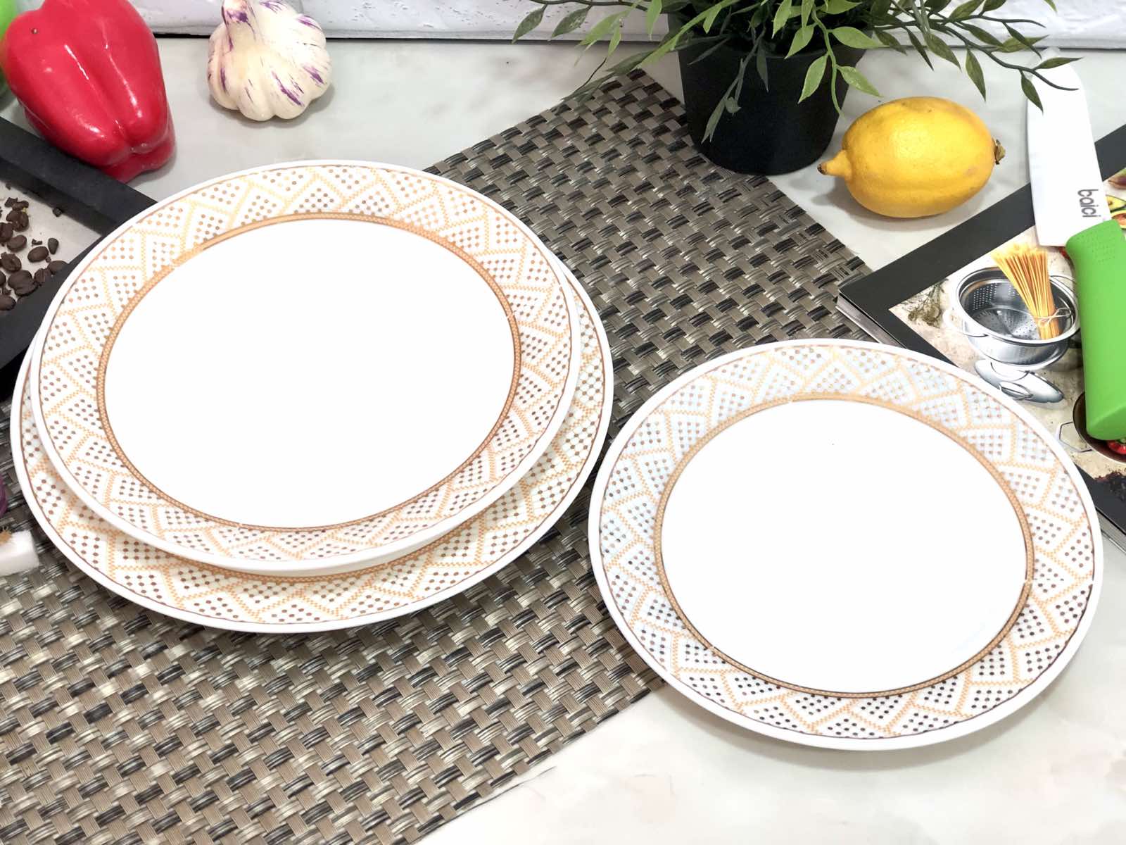 Сервиз столовый стеклокерамика A-Plus 18 предметов 1865 ✅ базовая цена $29.59 ✔ Опт ✔ Скидки ✔ Заходите! - Интернет-магазин ✅ Фортуна-опт ✅