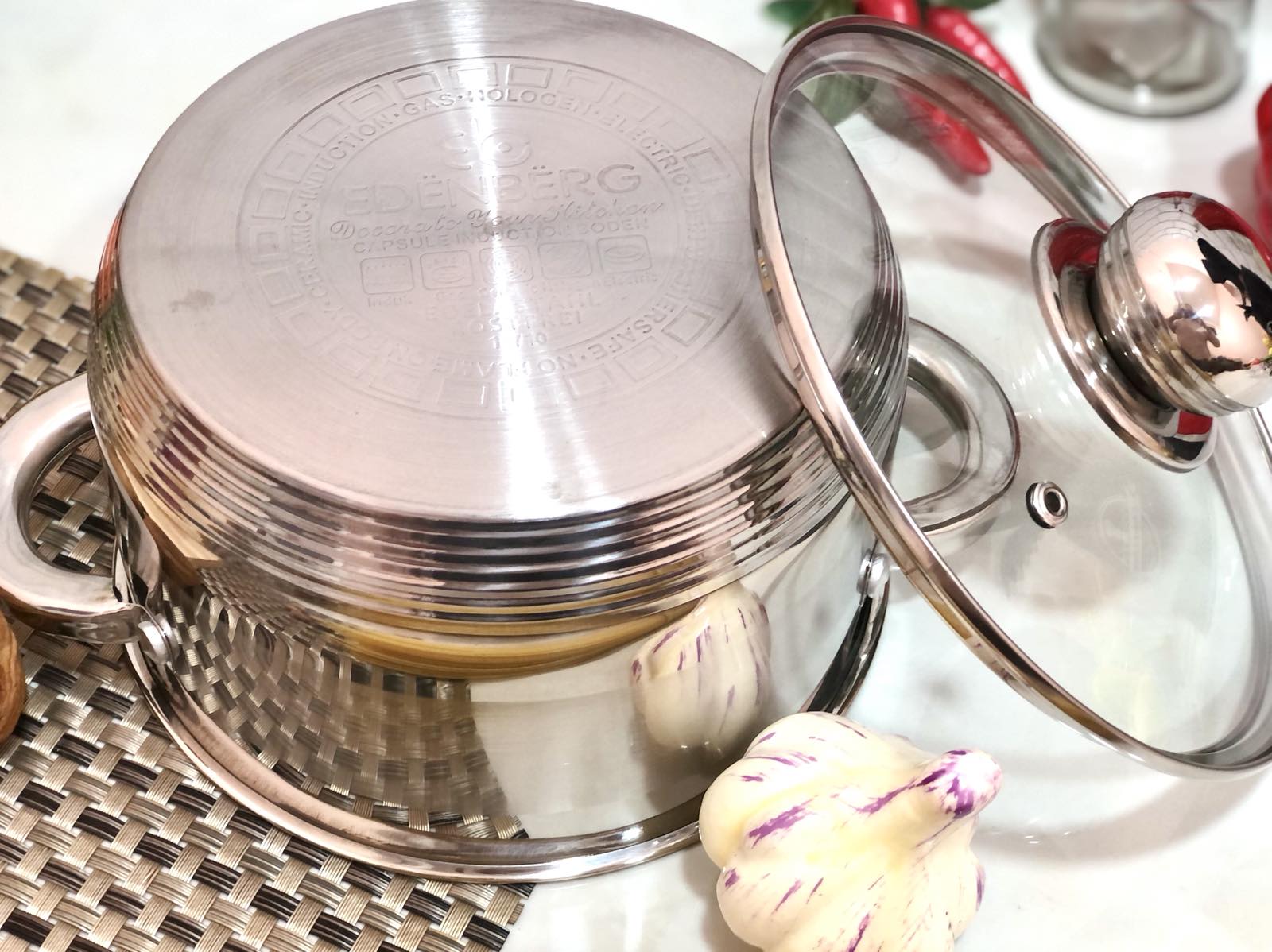 Кастрюля с крышкой Edenberg EB - 3004 - 2 л ✅ базовая цена $14.80 ✔ Опт ✔ Скидки ✔ Заходите! - Интернет-магазин ✅ Фортуна-опт ✅