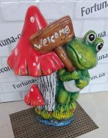 Жаба Велком керамика 1302 ➜ Оптом и в розницу ✅ актуальная цена -Интернет магазин ✅ Фортуна ✅