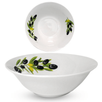 Салатник фарфор № 7 Оливки - 0502605 ➜ Оптом и в розницу ✅ актуальная цена - Интернет магазин ✅ Фортуна ✅